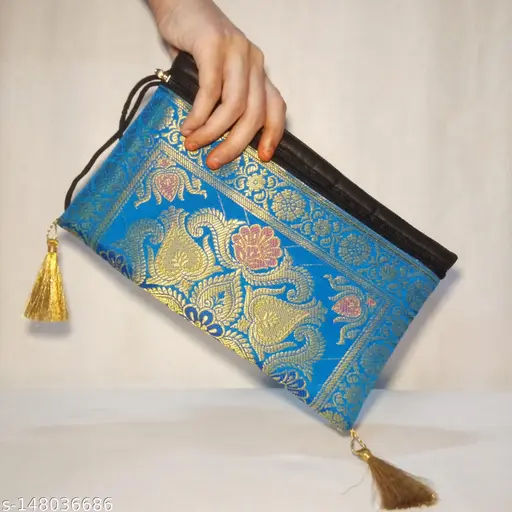 Exquisite Banarasi Handbags for Sustainable Fashion